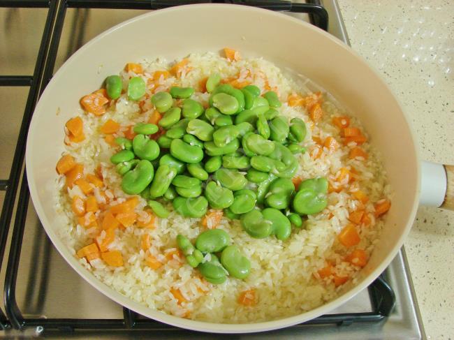 İç Baklalı Pilav - Yapılışı (8/16) 