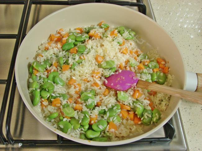 İç Baklalı Pilav - Yapılışı (9/16) 