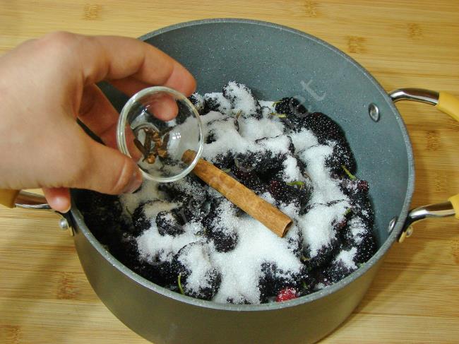 Karadut Şerbeti - Yapılışı (4/12) 