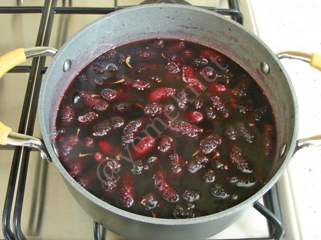 Karadut Şerbeti - Yapılışı (6/12) 