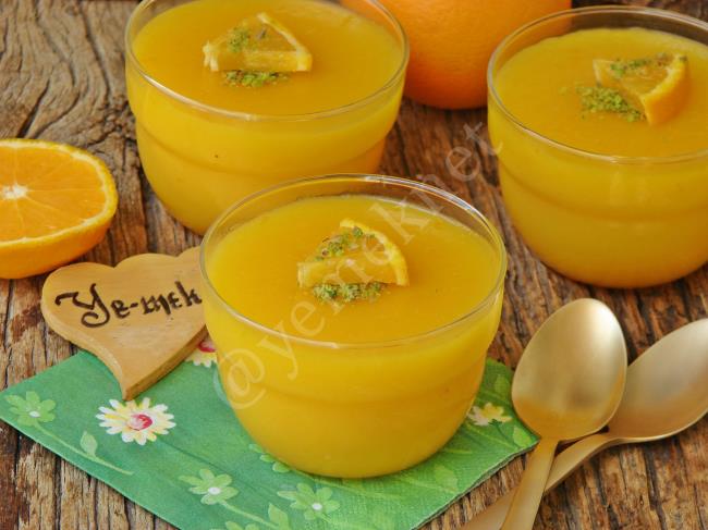 İç Ferahlatan Lezzetiyle Kaşık Kaşık Yedirten Çok Özel Bir Tatlı : Portakal Peltesi