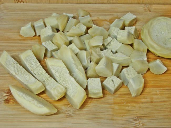 Zeytinyağlı Enginar Salatası - Yapılışı (5/12) 