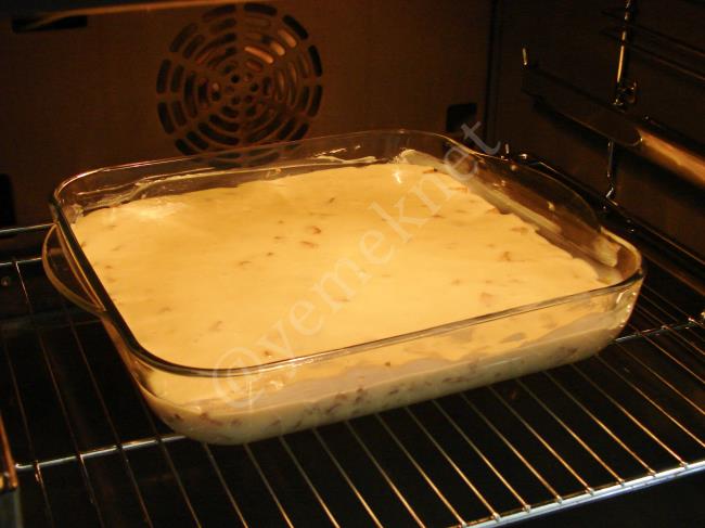 Arası Elmalı Kek - Yapılışı (12/16) 