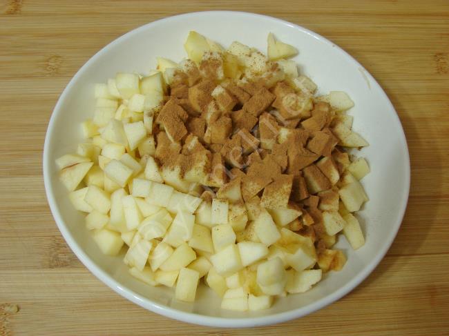 Arası Elmalı Kek - Yapılışı (2/16) 