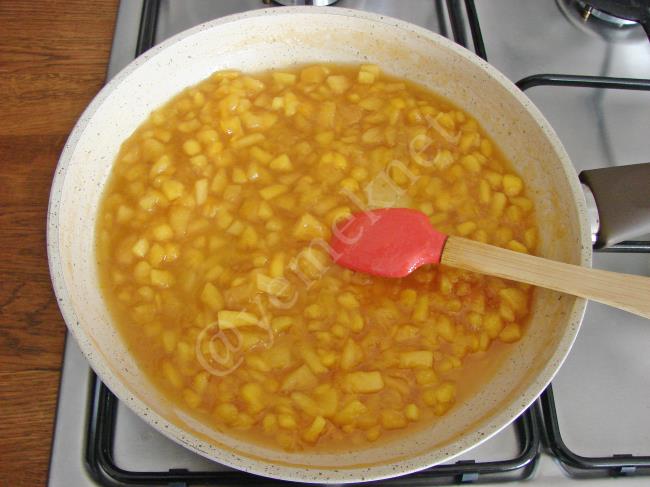 Şeftalili Magnolia - Yapılışı (10/20) 