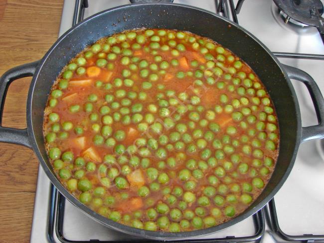 Bezelye Yemeği - Yapılışı (9/12) 