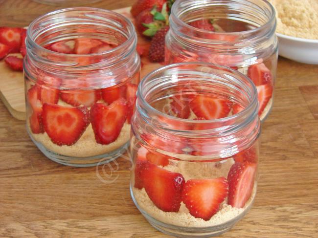 Çilekli Magnolia - Yapılışı (15/20) 