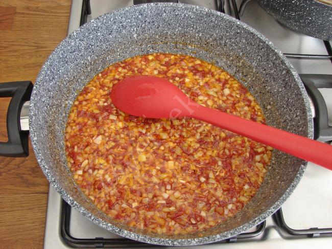 Etli Bezelye Yemeği - Yapılışı (8/16) 