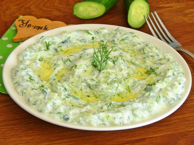 Tzatziki (Yunan Cacığı) - Yapılışı (12/12) 