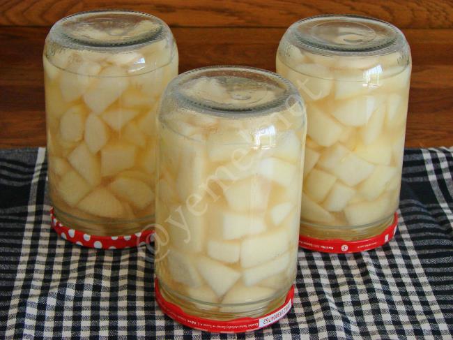 Armut Konservesi - Yapılışı (10/12) 