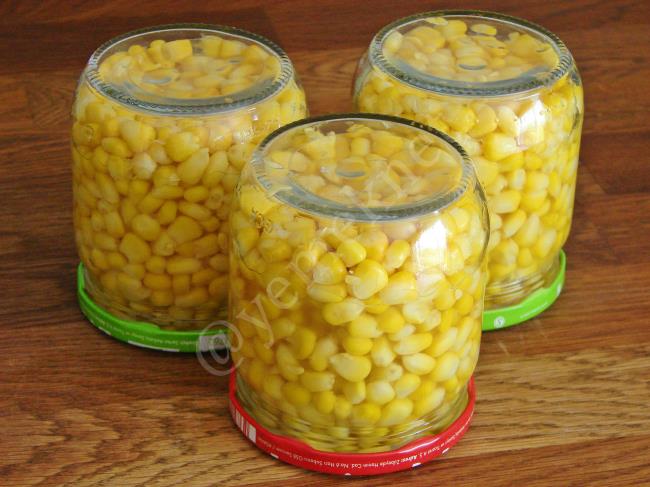 Mısır Konservesi - Yapılışı (12/16) 