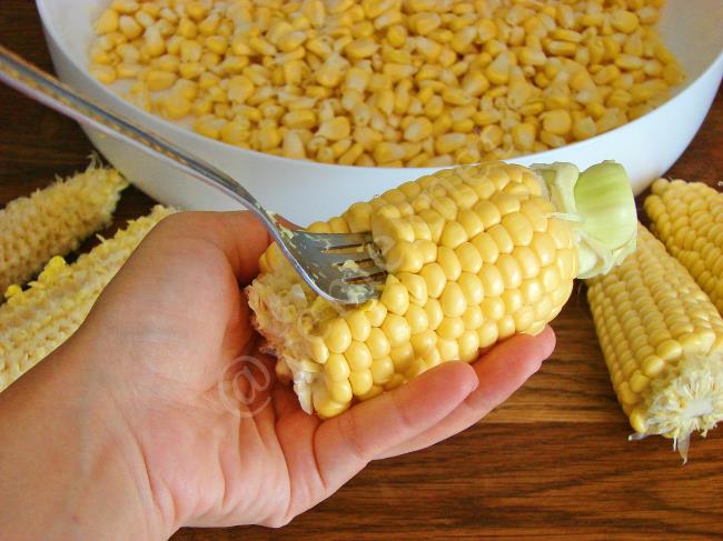 Mısır Konservesi - Yapılışı (3/16) 