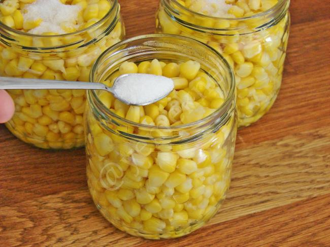 Mısır Konservesi - Yapılışı (8/16) 