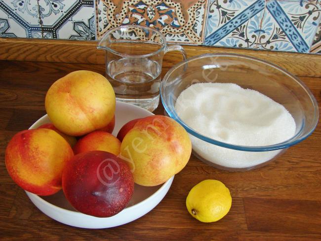 Nektarin Reçeli - Yapılışı (1/12) 