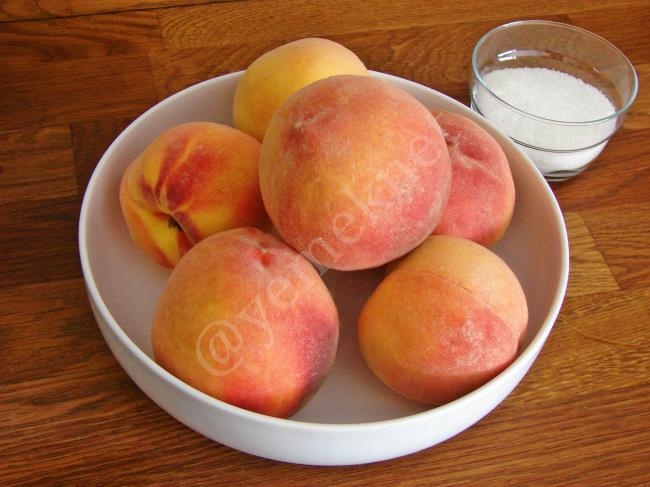 Şeftali Konservesi - Yapılışı (1/12) 