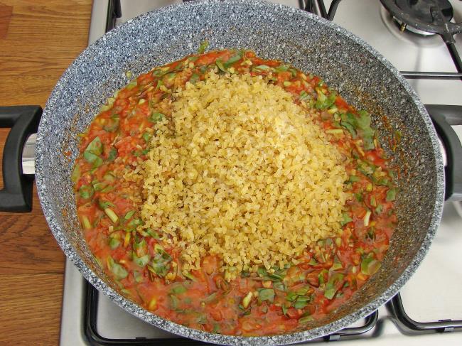 Semizotlu Bulgur Pilavı - Yapılışı (10/16) 