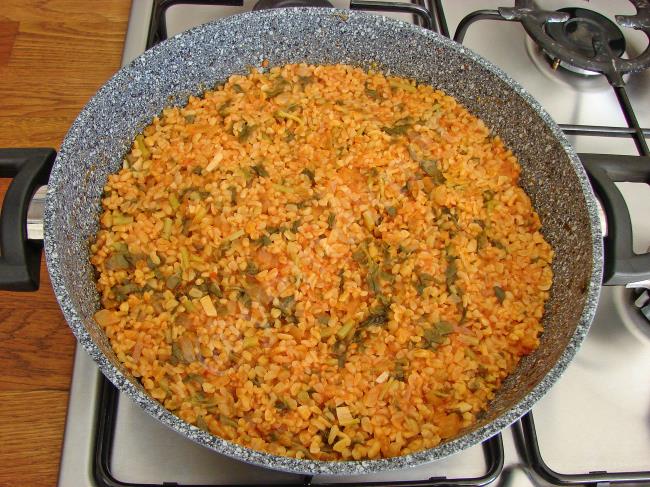 Semizotlu Bulgur Pilavı - Yapılışı (13/16) 