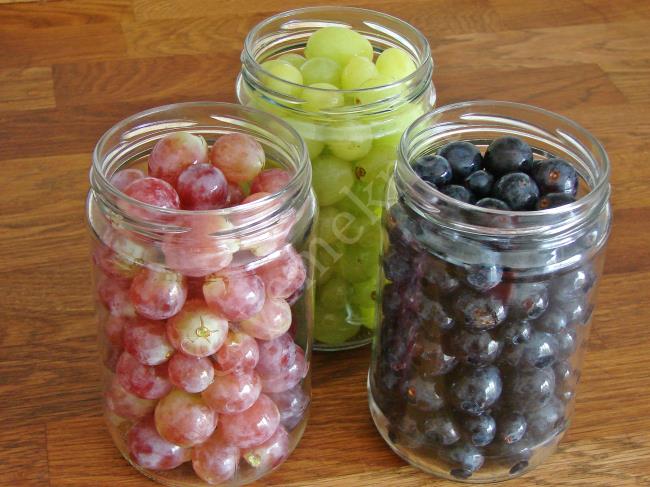 Üzüm Konservesi - Yapılışı (3/12) 