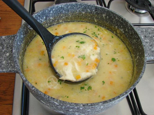 Levrek Çorbası - Yapılışı (14/16) 