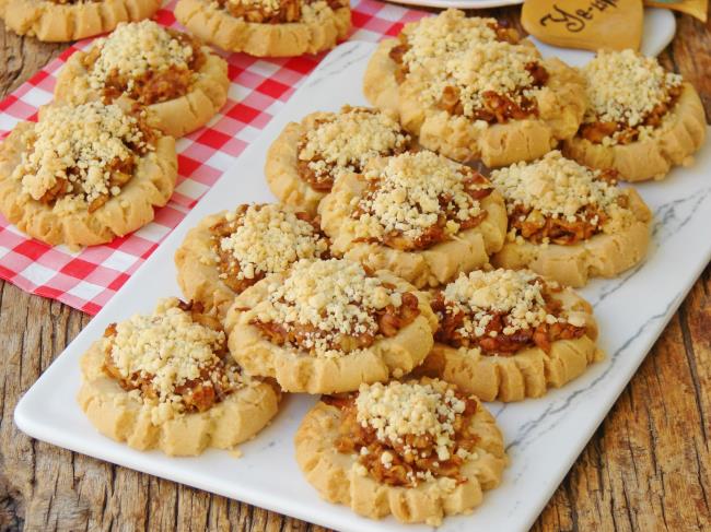 Elmalı Tart Kurabiye - Yapılışı (17/20) 