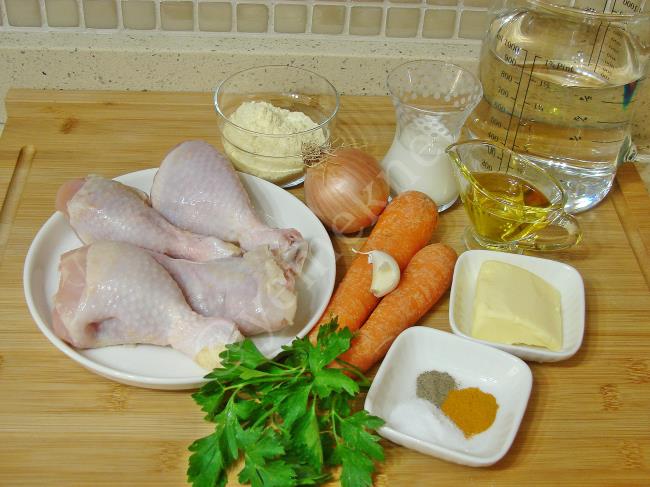 Mısır Unlu Tavuk Çorbası - Yapılışı (1/16) 