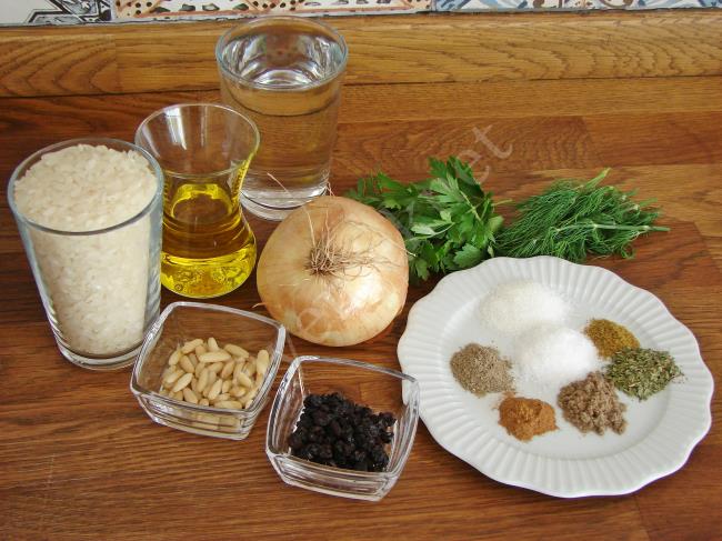 Zeytinyağlı Dolma İç Harcı - Yapılışı (1/12) 