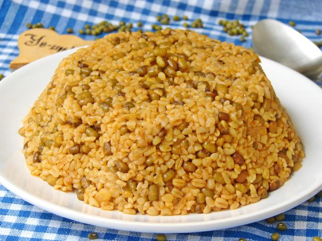 Maş Fasulyeli Bulgur Pilavı - Yapılışı (12/12) 