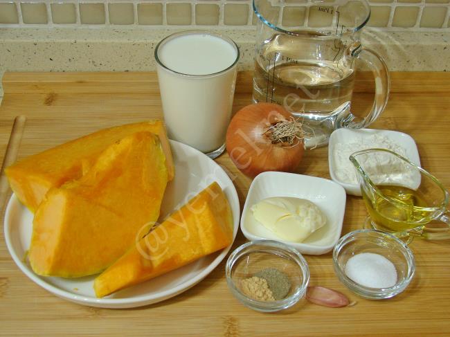 Sütlü Bal Kabağı Çorbası - Yapılışı (1/12) 