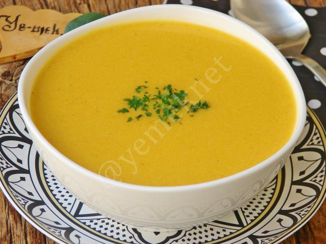 Sütlü Bal Kabağı Çorbası - Yapılışı (12/12) 