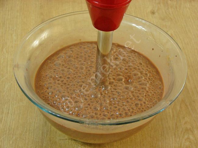 Sütlü Cennet Hurması Tatlısı - Yapılışı (5/8) 