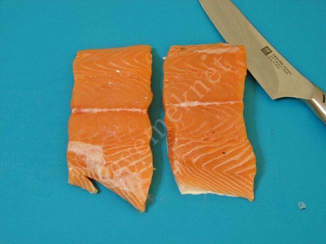 Tavada Somon Balığı - Yapılışı (2/12) 