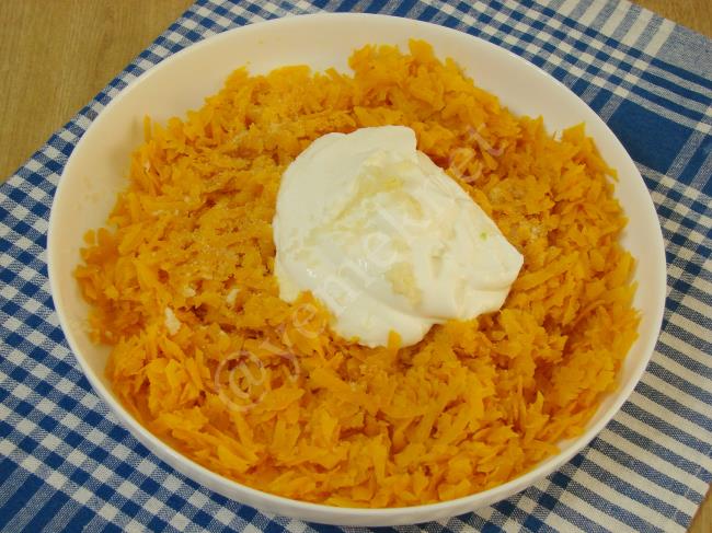 Bal Kabağı Mezesi - Yapılışı (5/12) 