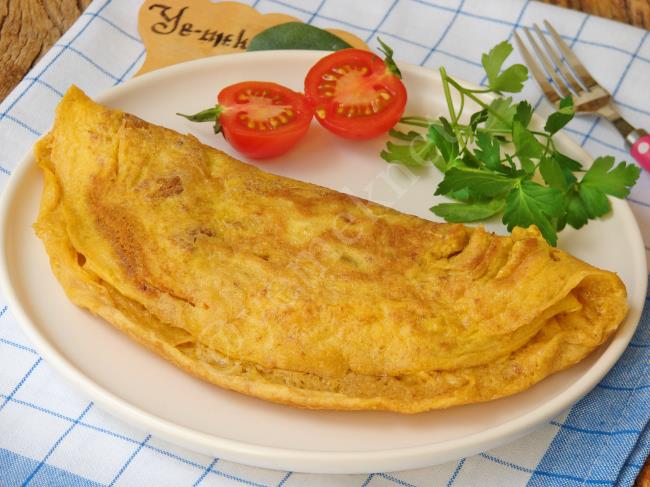 Tarhanalı Omlet - Yapılışı (11/12) 