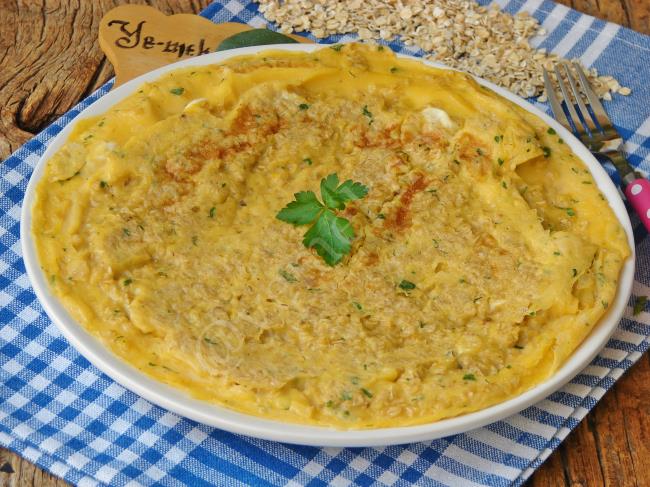 Yulaflı Omlet - Yapılışı (9/12) 