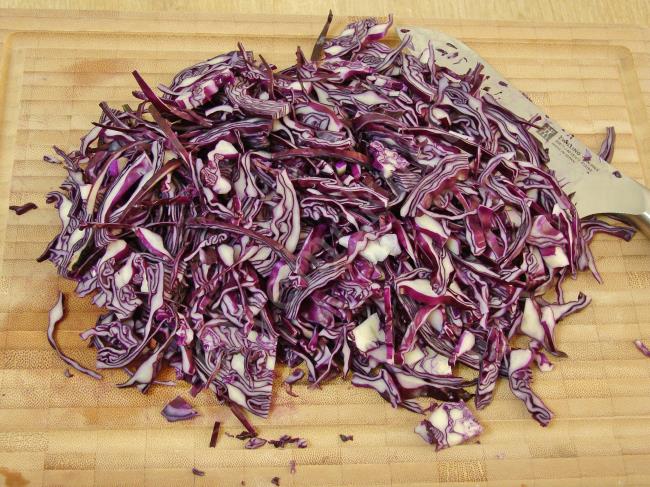 Mor Lahana Mezesi - Yapılışı (2/8) 