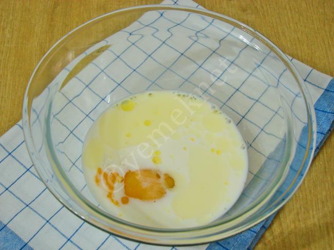 Yulaflı Pankek - Yapılışı (2/8) 