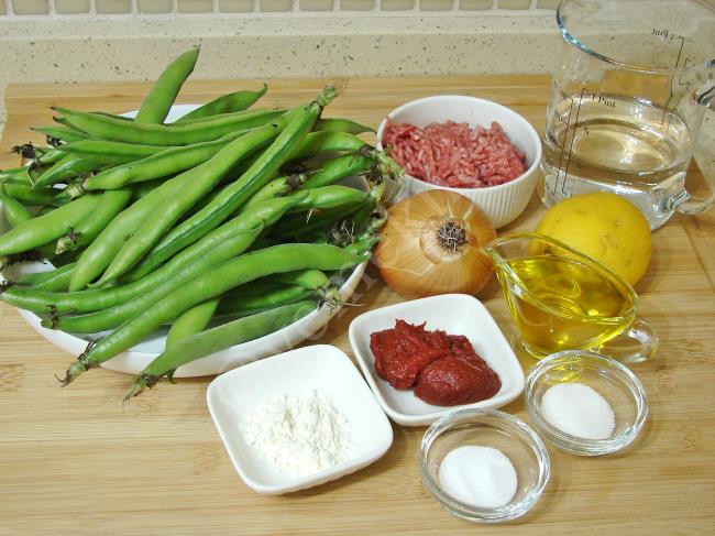 Kıymalı Taze Bakla Yemeği - Yapılışı (1/16) 