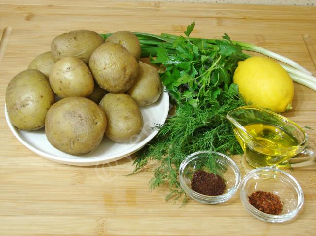 Patates Salatası - Yapılışı (1/8) 