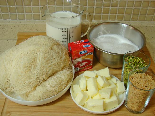 Soğuk Kadayıf Tatlısı - Yapılışı (1/20) 