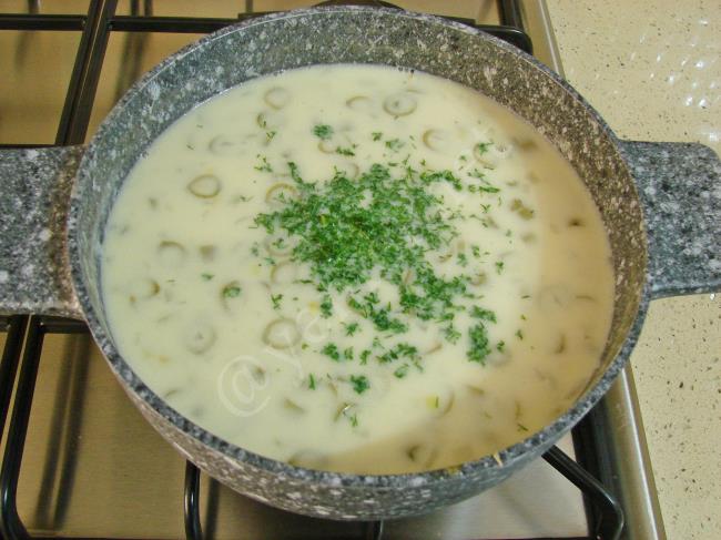 Taze Bakla Çorbası - Yapılışı (9/12) 