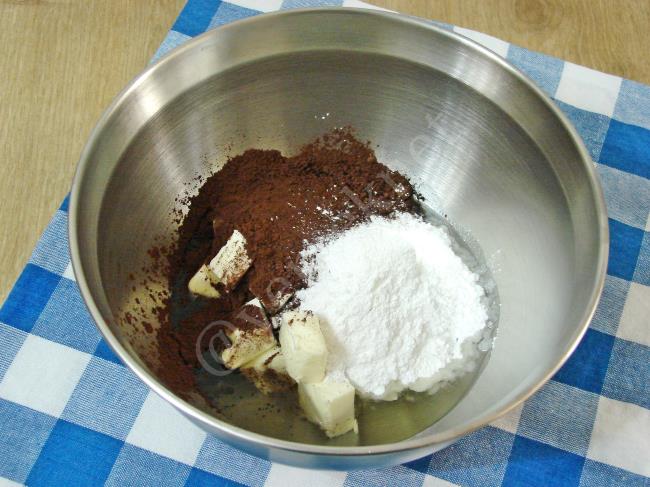 Brownie Kurabiye - Yapılışı (4/12) 