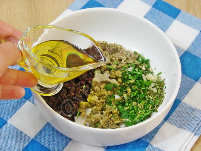 Tapenade Sos - Yapılışı (8/12) 