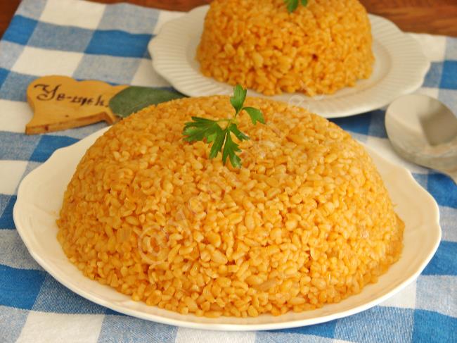 Zeytinyağlı Bulgur Pilavı