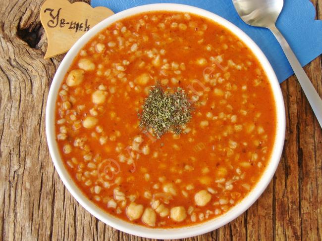 Nohutlu Buğday Çorbası - Yapılışı (15/16) 