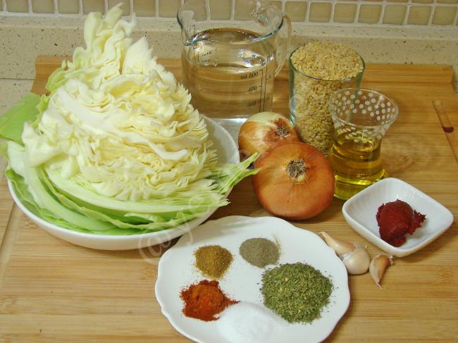 Lahanalı Bulgur Pilavı - Yapılışı (1/12) 