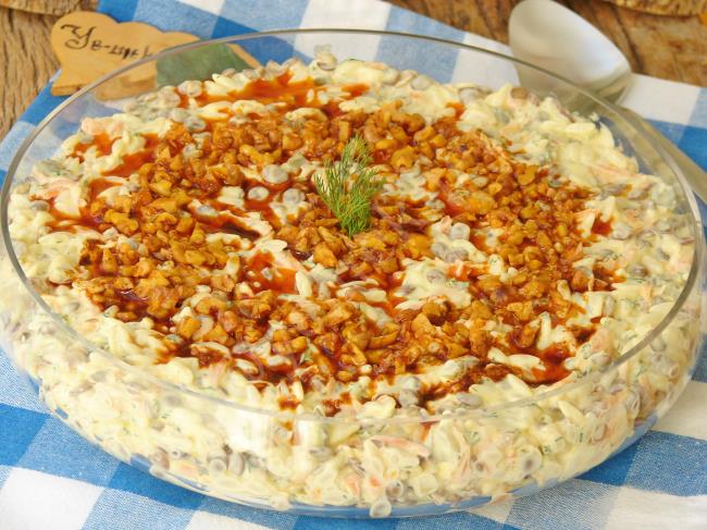 Kaşık Kaşık Yedirtecek, Nefis Bir Salata Tarifi : Şehriyeli Mercimek Salatası