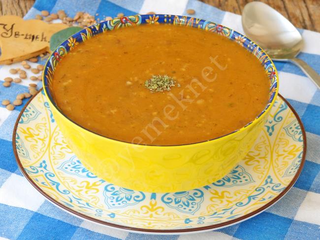 Yeşil Mercimekli Tarhana Çorbası - Yapılışı (11/12) 