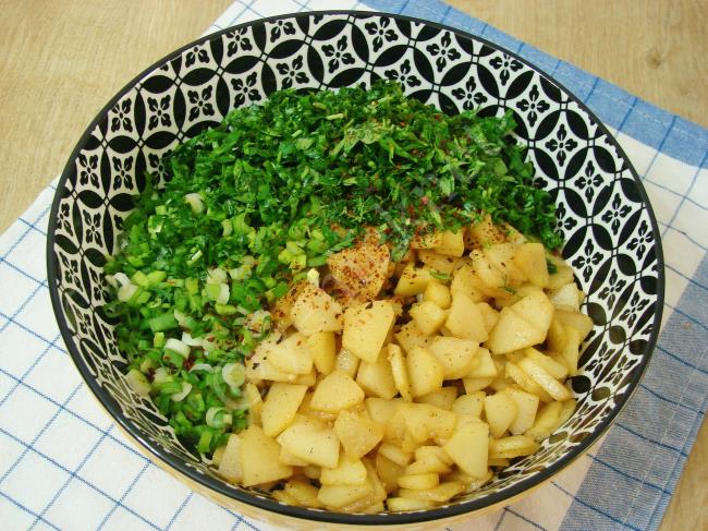 Ayvalı Mercimek Salatası - Yapılışı (9/12) 