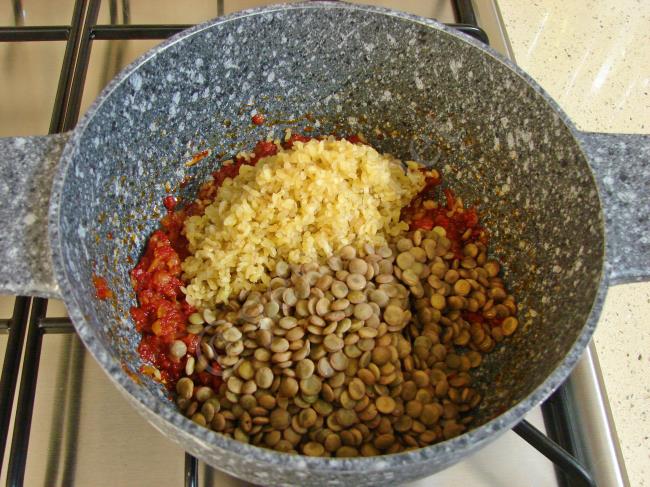 Bulgurlu Yeşil Mercimek Çorbası - Yapılışı (5/12) 