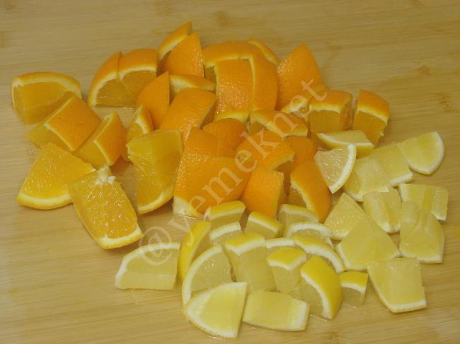 2 Portakal 1 Limondan Limonata - Yapılışı (2/12) 